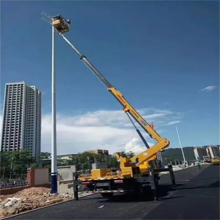 宛城维修路灯的曲臂升降车出租