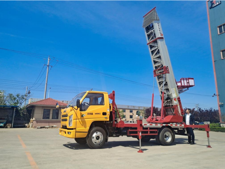 宛城常年租赁32米云梯车